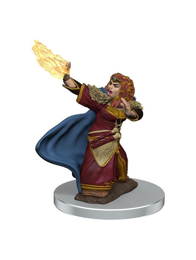 Dungeons & Dragons Icons Of The Realms Premium Figure Dwarf Female Wizard (Wave 7)