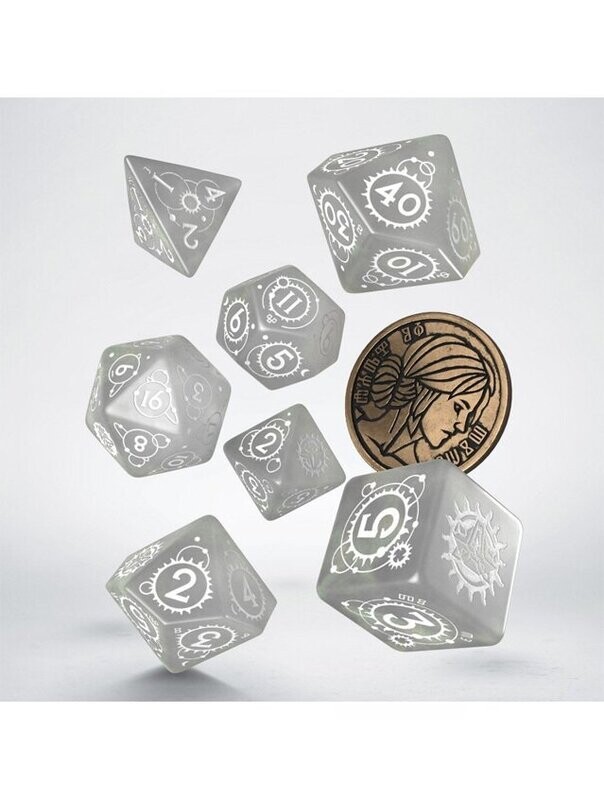 The Witcher RPG Dice Set Ciri The Lady Of Space And Time The Witcher RPG Dice Set Ciri The Lady Of Space And Time