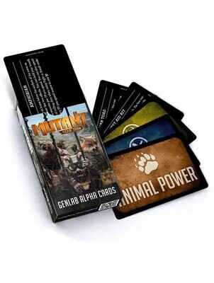 Mutant Year Zero Genlab Alpha Cards Deck