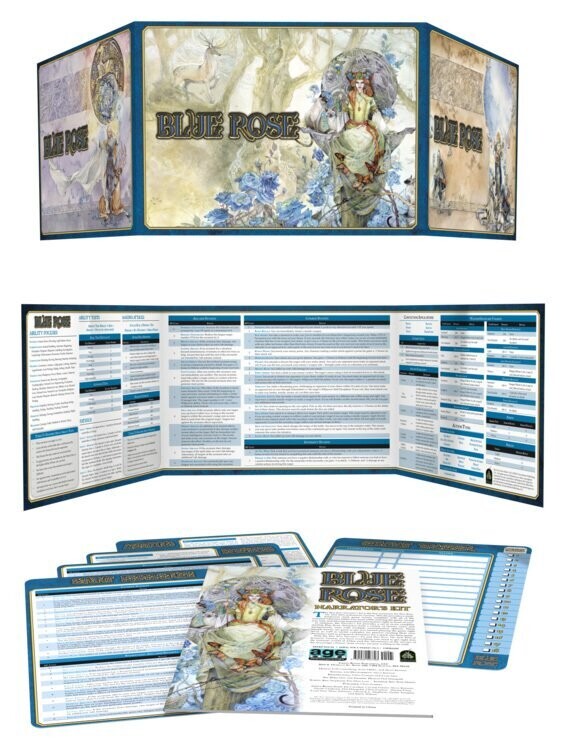 Blue Rose The Age RPG Of Romantic Fantasy Narrator's Kit