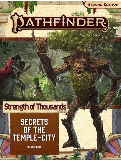 Pathfinder RPG Strength Of Thousands #4 Secrets Of The Temple-City