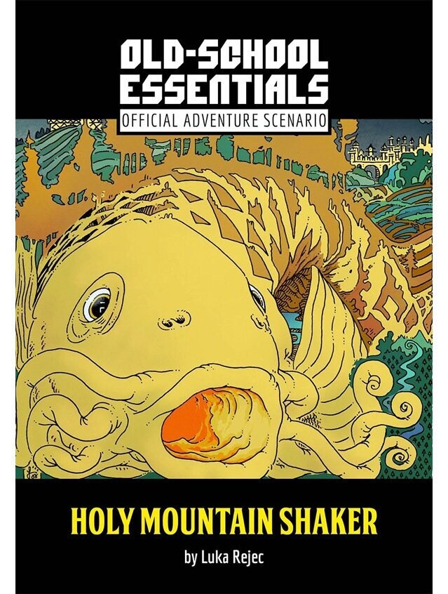 Old-School Essentials Official Adventure Scenario Holy Mountain Shaker