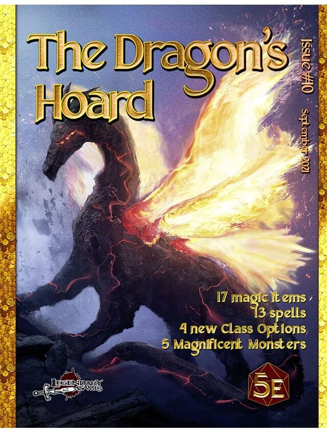 Dragon's Hoard Issue #10 For 5e, The