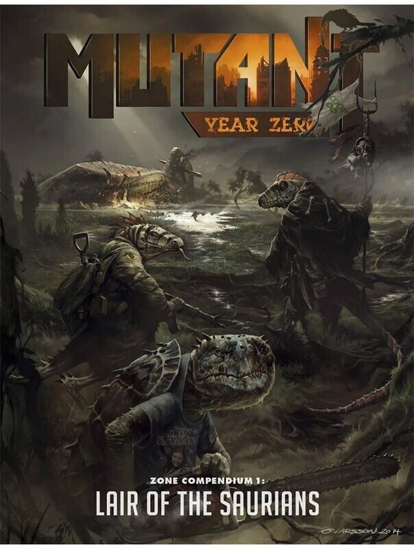 Mutant Year Zero Zone Compendium 1 Lair Of The Saurians