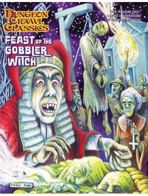 Dungeon Crawl Classics Holiday Module 2021 Feast Of The Gobbler Witch