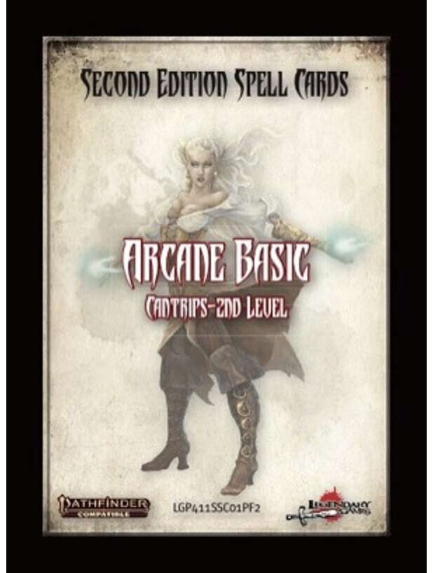 Pathfinder RPG Spell Card Set Basic Arcane