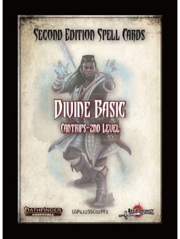 Pathfinder RPG Spell Card Set Basic Divine