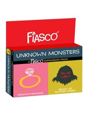 Fiasco 2nd Edition Expansion Pack Unknown Monsters