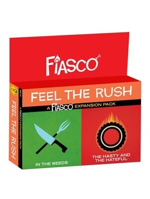 Fiasco 2nd Edition Expansion Pack Feel The Rush