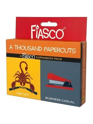 Fiasco 2nd Edition Expansion Pack A Thousand Paper Cuts