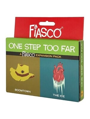 Fiasco 2nd Edition Expansion Pack One Step Too Far