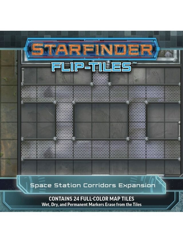 Starfinder RPG Flip-Tiles Space Station Corridors Expansion Set