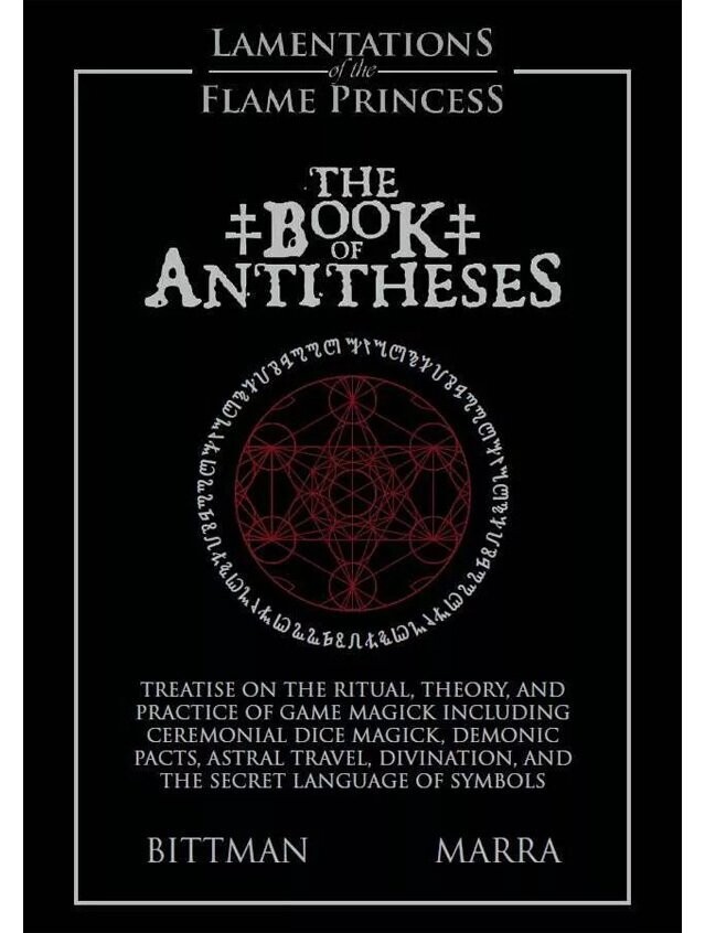 Lamentations Of The Flame Princess RPG The Book Of Antitheses