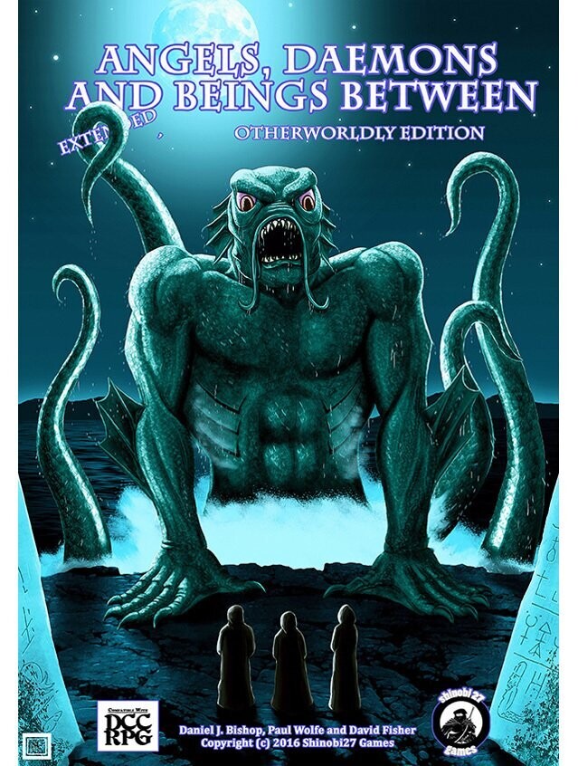 Dungeon Crawl Classics Angels, Daemons And Beings Between Volume 1 Patrons And Spells For DCC