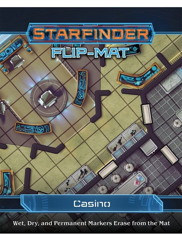 Starfinder RPG Flip-Mat Casino