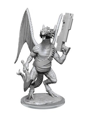 Starfinder Battles Deep Cuts Unpainted Miniatures Dragonkin (Wave 17)