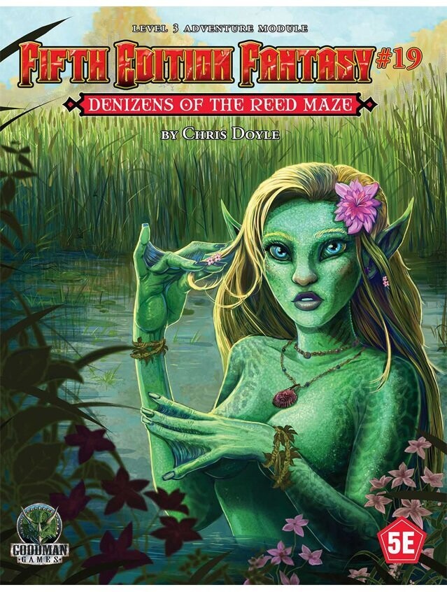 Fifth Edition Fantasy #19 Denizens Of The Reed Maze
