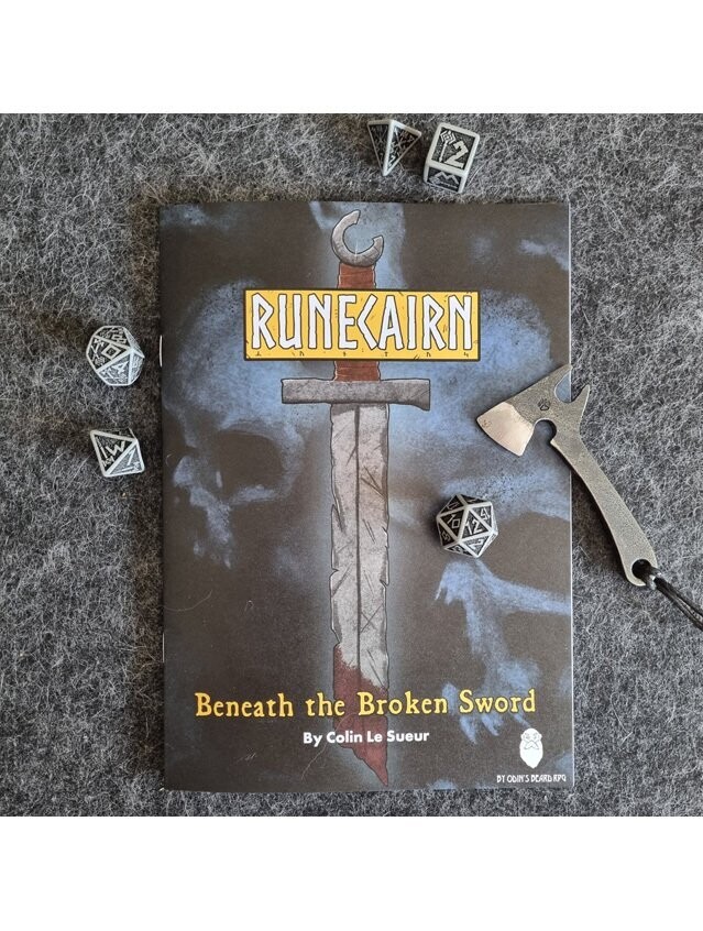Runecairn Beneath The Broken Sword (Softback + PDF)