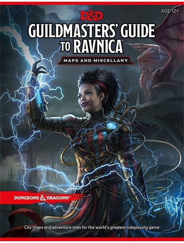 Dungeons & Dragons Guildmasters' Guide To Ravnica Maps & Miscellany