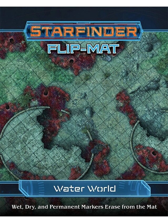 Starfinder RPG Flip-Mat Water World