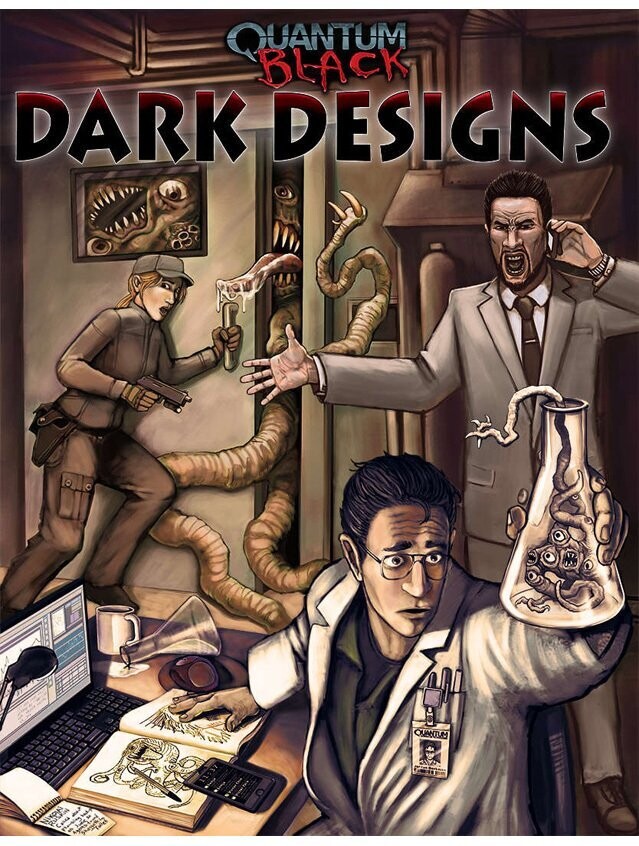 Quantum Black Dark Designs