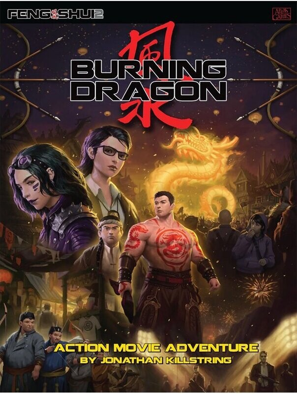 Feng Shui 2 Burning Dragon Action Movie Adventure