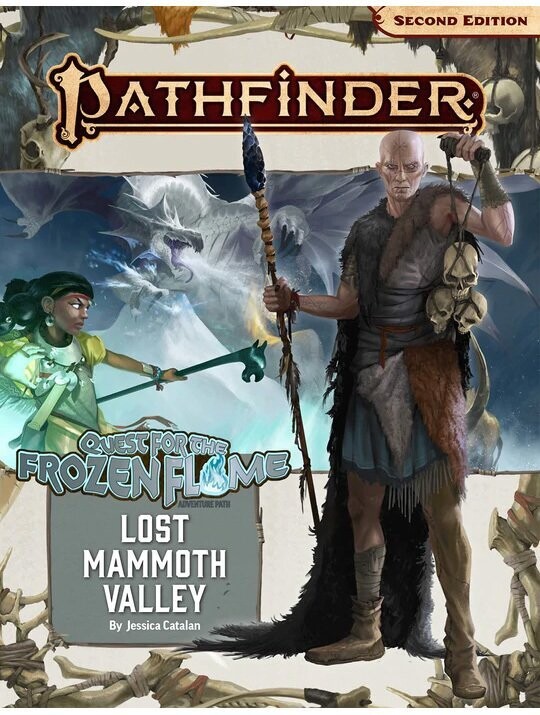 Pathfinder RPG Quest For The Frozen Flame #2 Lost Mammoth Valley