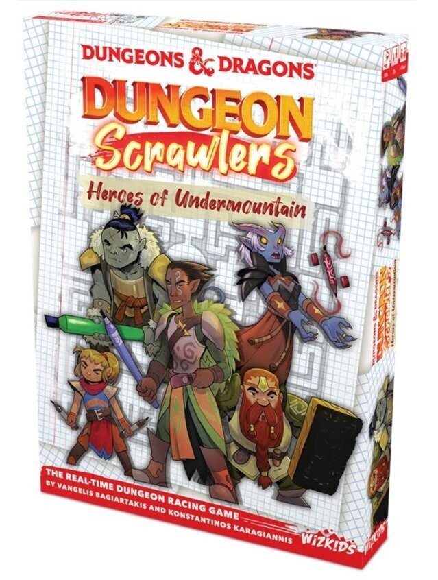 Dungeons & Dragons Dungeon Scrawlers Heroes Of Undermountain