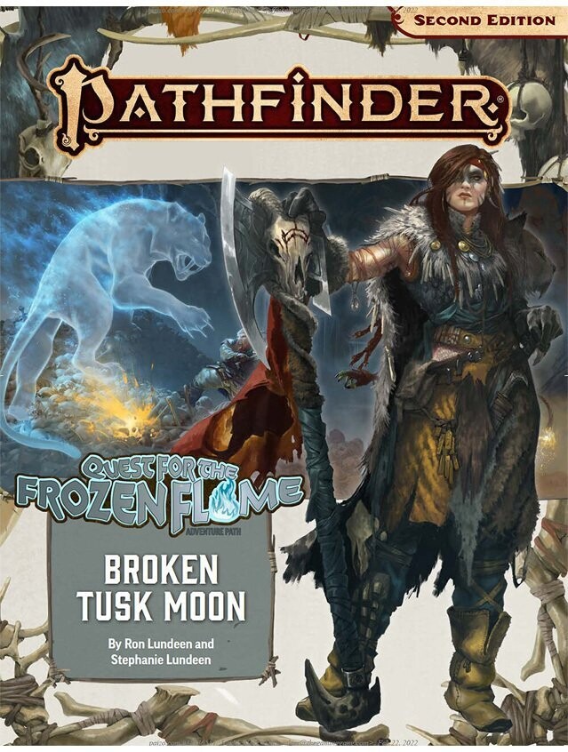 Pathfinder RPG Quest For The Frozen Flame #1 Broken Tusk Moon