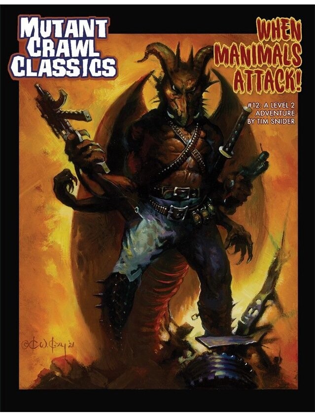 Mutant Crawl Classics #12 When Manimals Attack