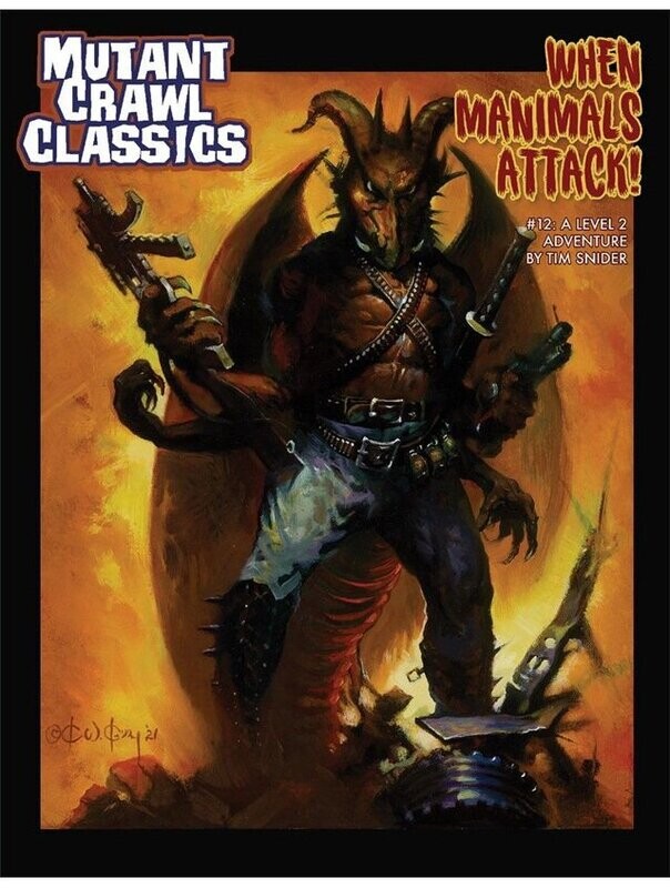 Mutant Crawl Classics #12 When Manimals Attack