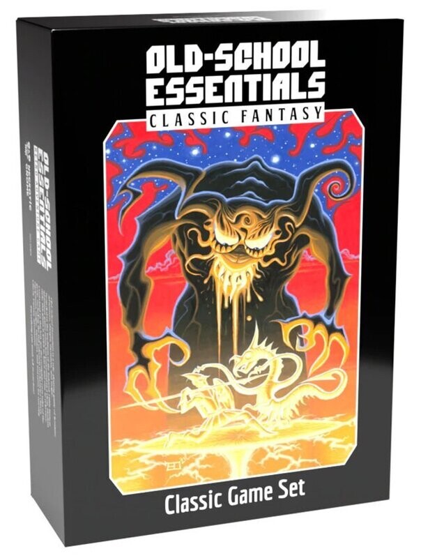 Old-School Essentials Classic Fantasy Classic Game Set Old-School Essentials Classic Fantasy Classic Game Set