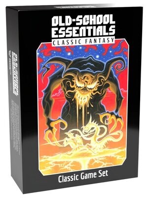 Old-School Essentials Classic Fantasy Classic Game (Box Set + PDF)