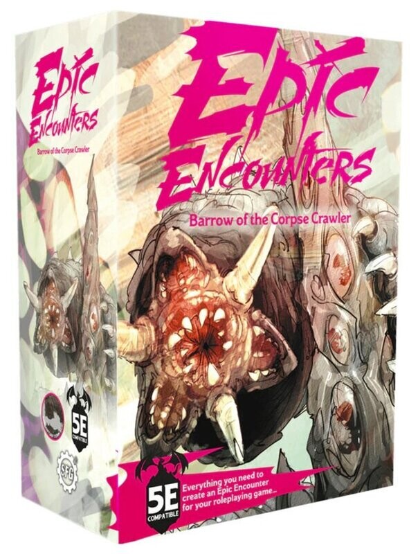 Epic Encounters Barrow Of The Corpse Crawler 5E