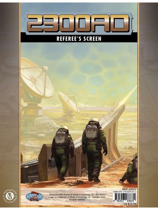 Traveller 2300AD Referee’s Screen