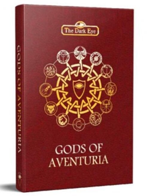 The Dark Eye Gods Of Aventuria Red Leatherette Deluxe