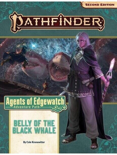 Pathfinder RPG Agents Of Edgewatch #5 Belly Of The Black Whale