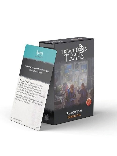 Treacherous Traps 5e Random Trap Generator Deck