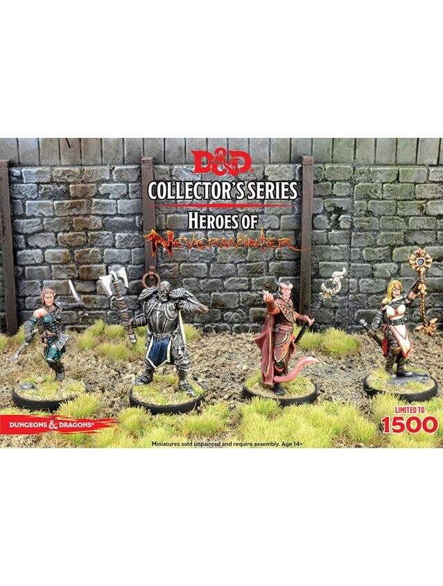 Dungeons & Dragons Collector's Series Miniature Heroes Of Neverwinter