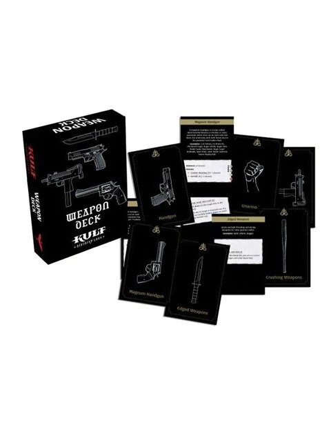 Kult Divinity Lost RPG Weapon Deck