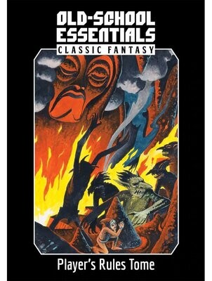 Old-School Essentials Classic Fantasy Player's Rules Tome (Hardback + PDF)