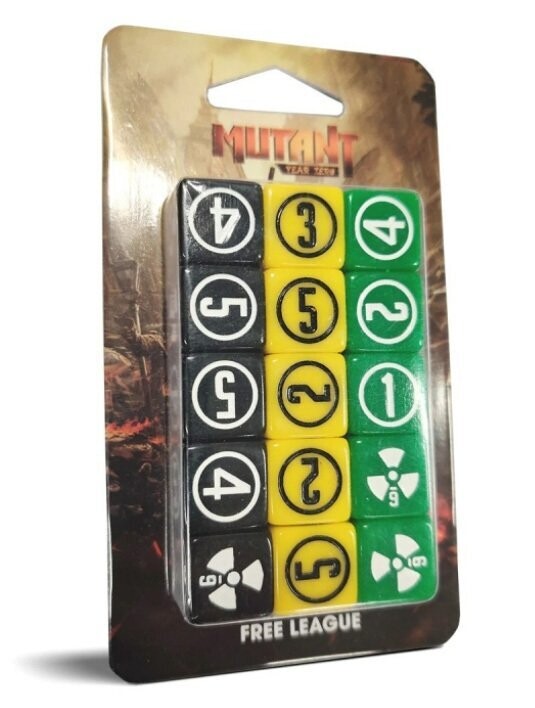 Mutant Year Zero Dice Set (New Design)