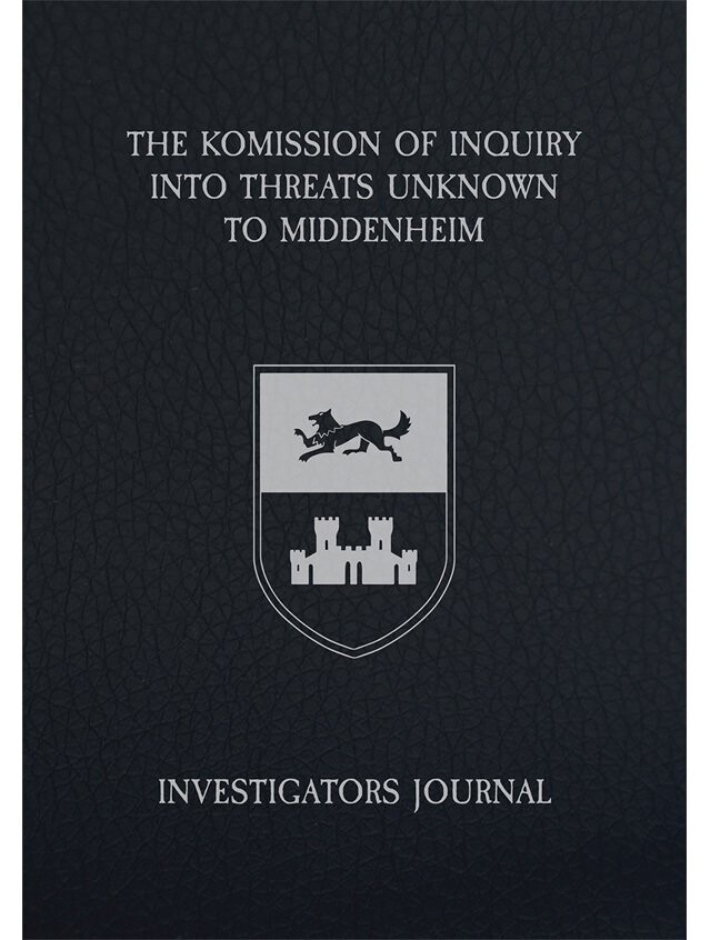 Warhammer Fantasy Roleplay RPG Enemy Within Campaign Volume 4 The Horned Rat Player Journal