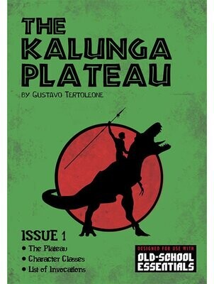 The Kalunga Plateau Issue #1 (Softback + PDF)
