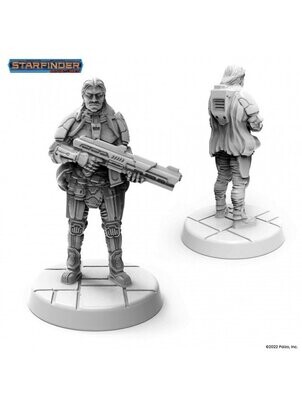 Starfinder Masterclass Miniatures Human Soldier