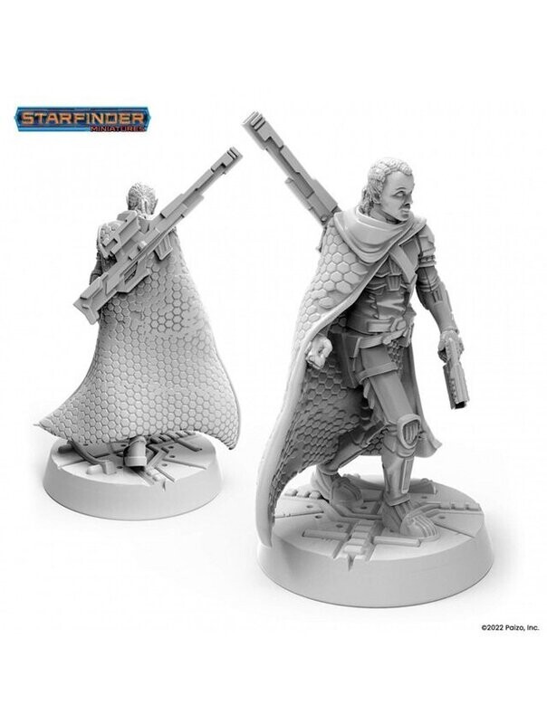 Starfinder Masterclass Miniatures Half-Elf Operative