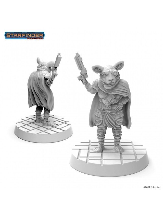 Starfinder Masterclass Miniatures Ysoki Gang Leader