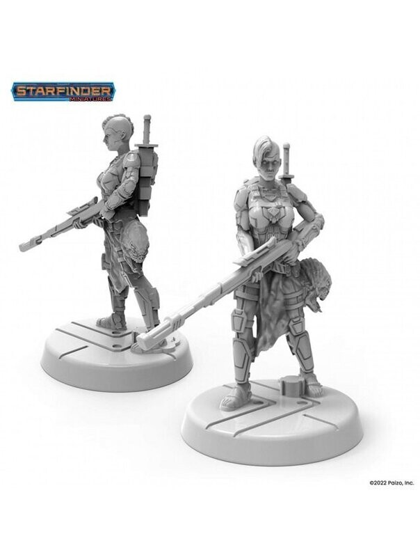 Starfinder Masterclass Miniatures Android Xenoseeker