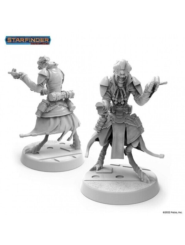 Starfinder Masterclass Miniatures Shirren Operative