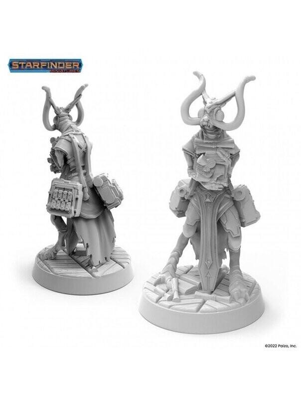 Starfinder Masterclass Miniatures Shirren Scholar